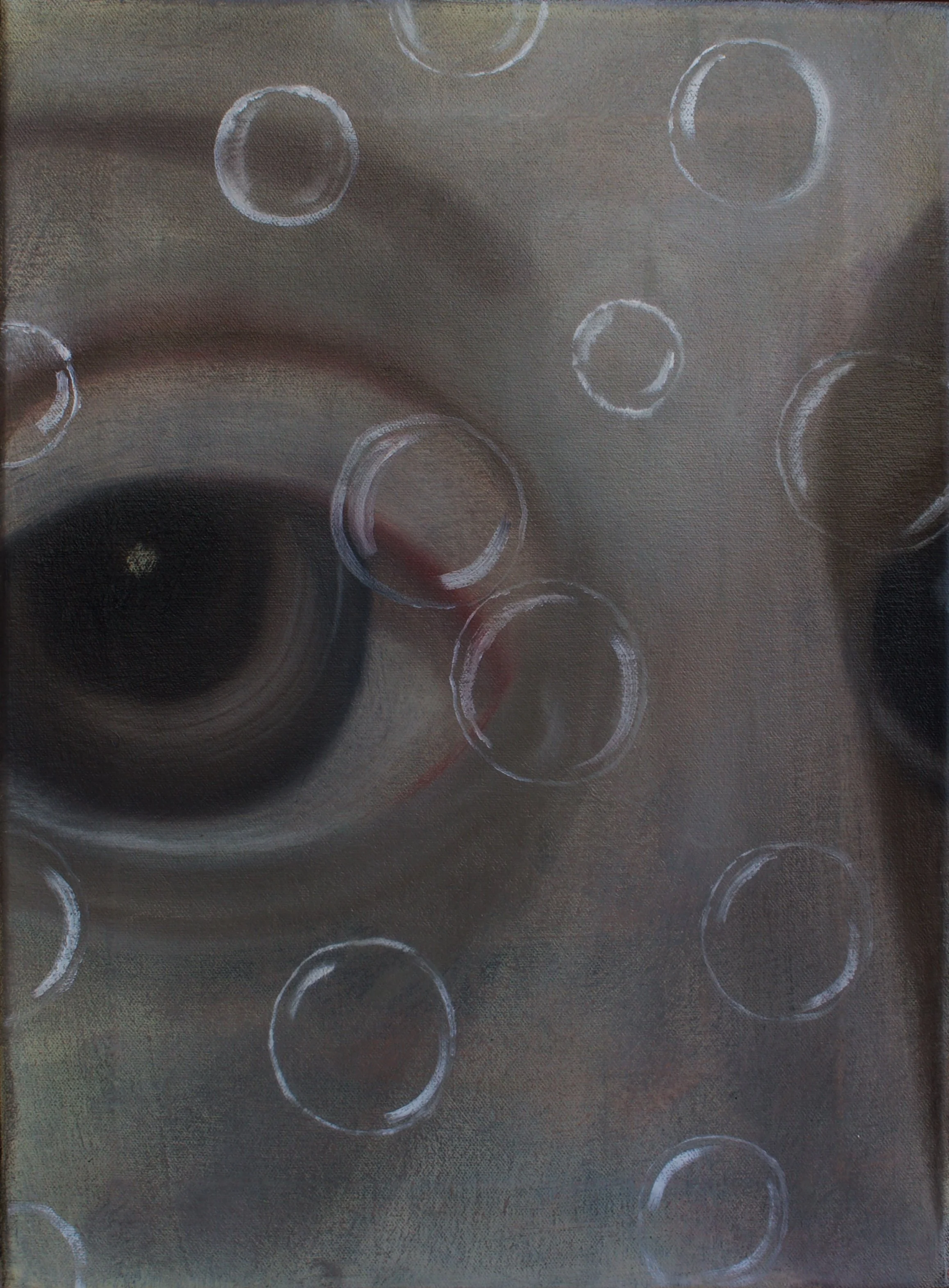  Visage, 2021  Oil on canvas  16”x12” 