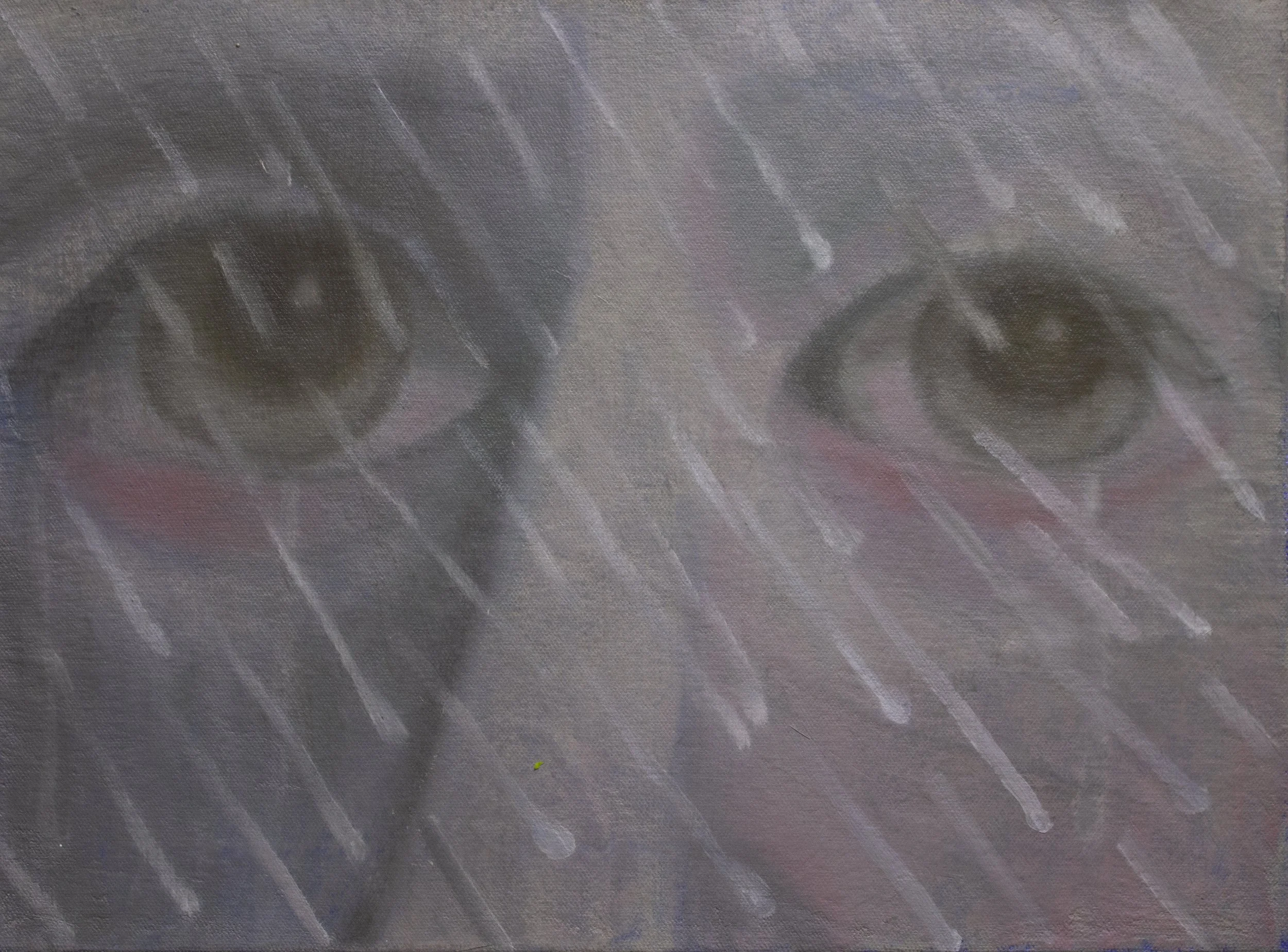  Mary’s Tears, 2021  Oil on canvas  12”x16” 