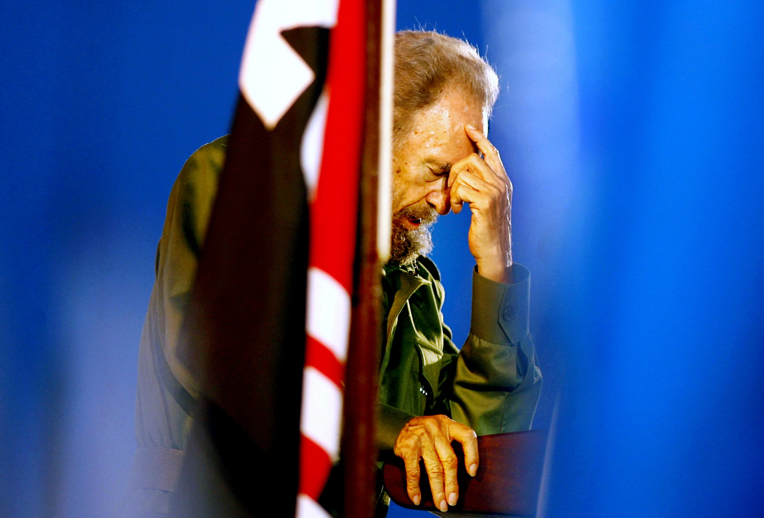  Fidel Castro. &nbsp;Pedernales,Holguin province, July 26, 2006 . 