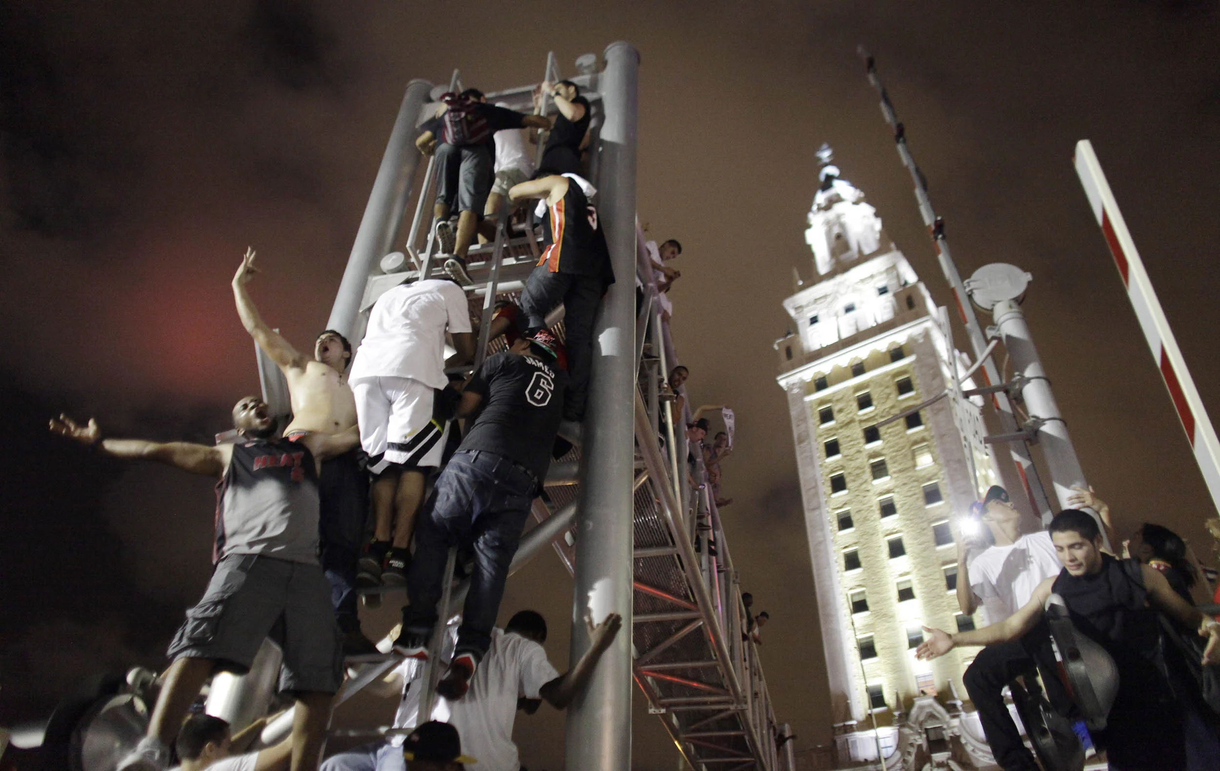 Heats Fans Celebration. Miami 2014