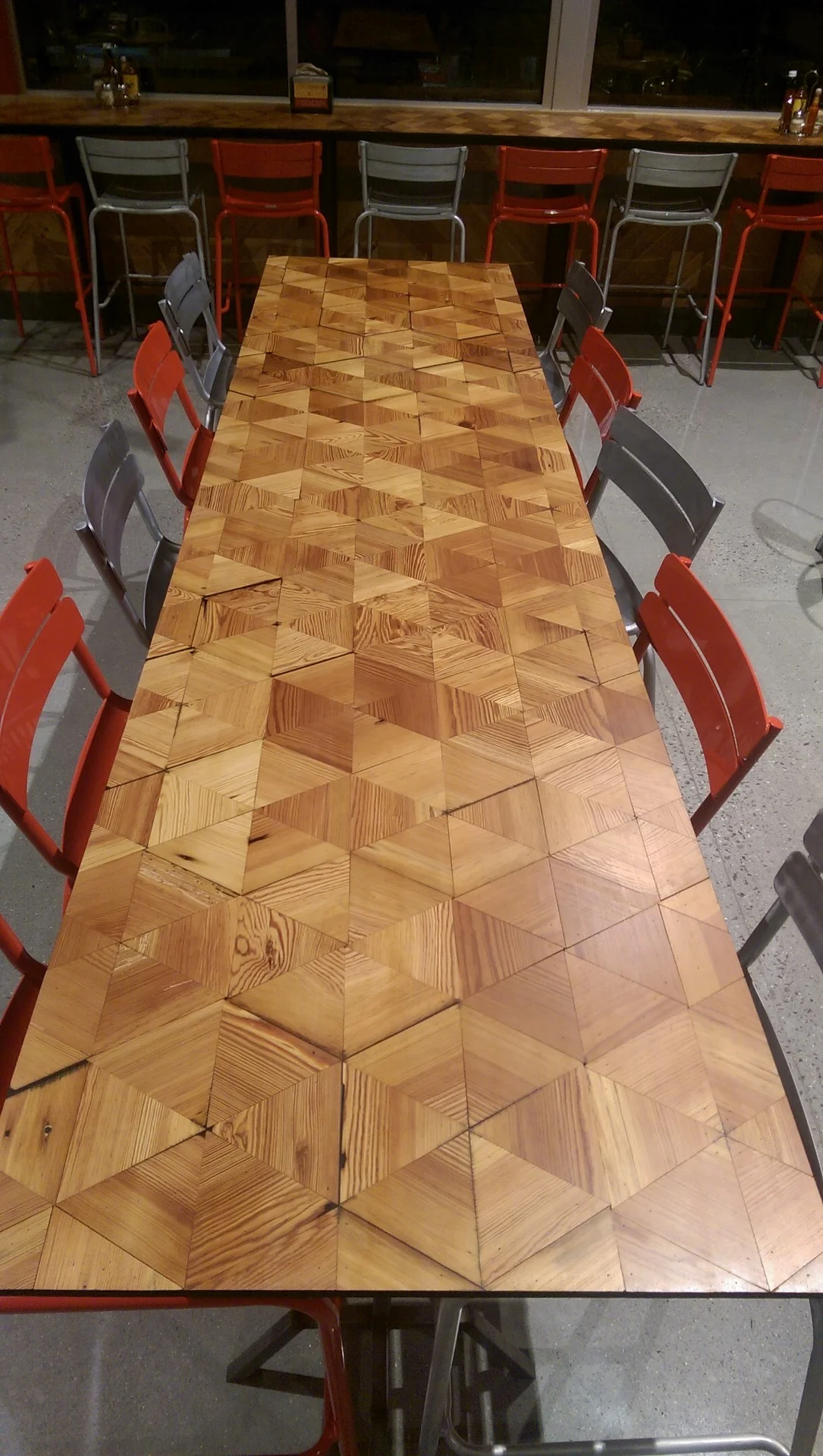 ten-top tall table