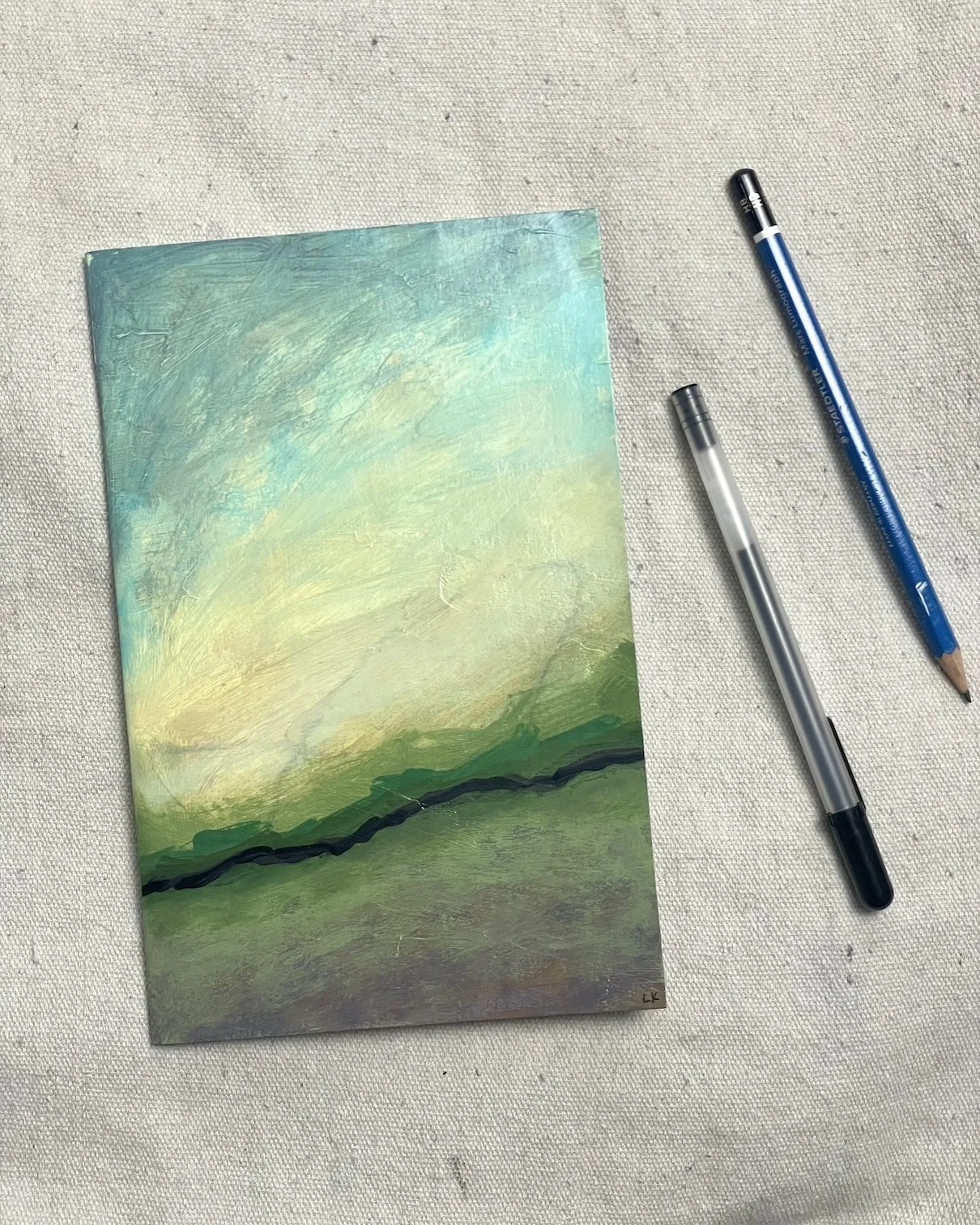 Original Hand Painted Notebook Cover 5.jpeg
