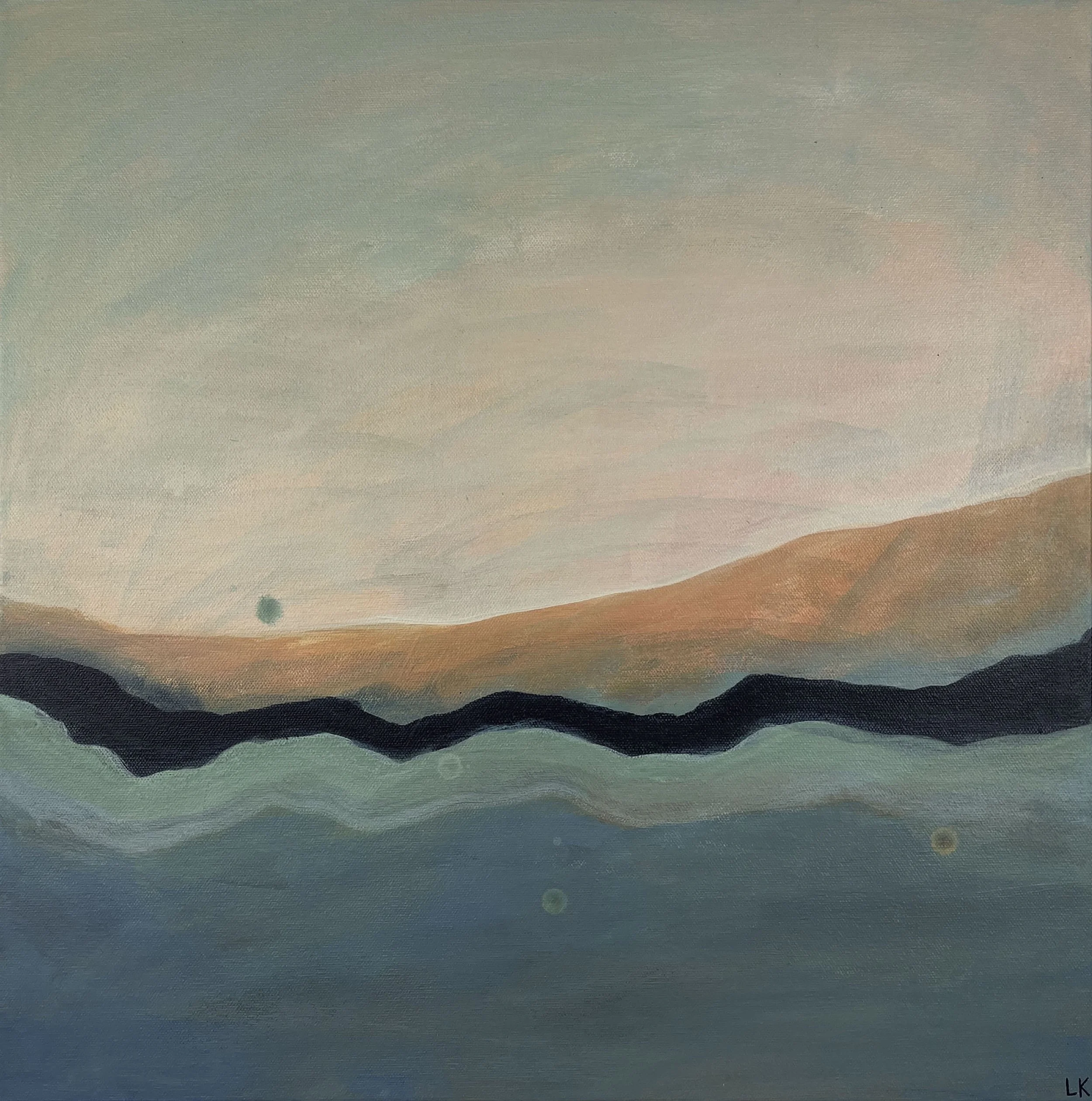 Keeling, Harvest Moon, Acrylic, 20 x 20 in. $800.jpg