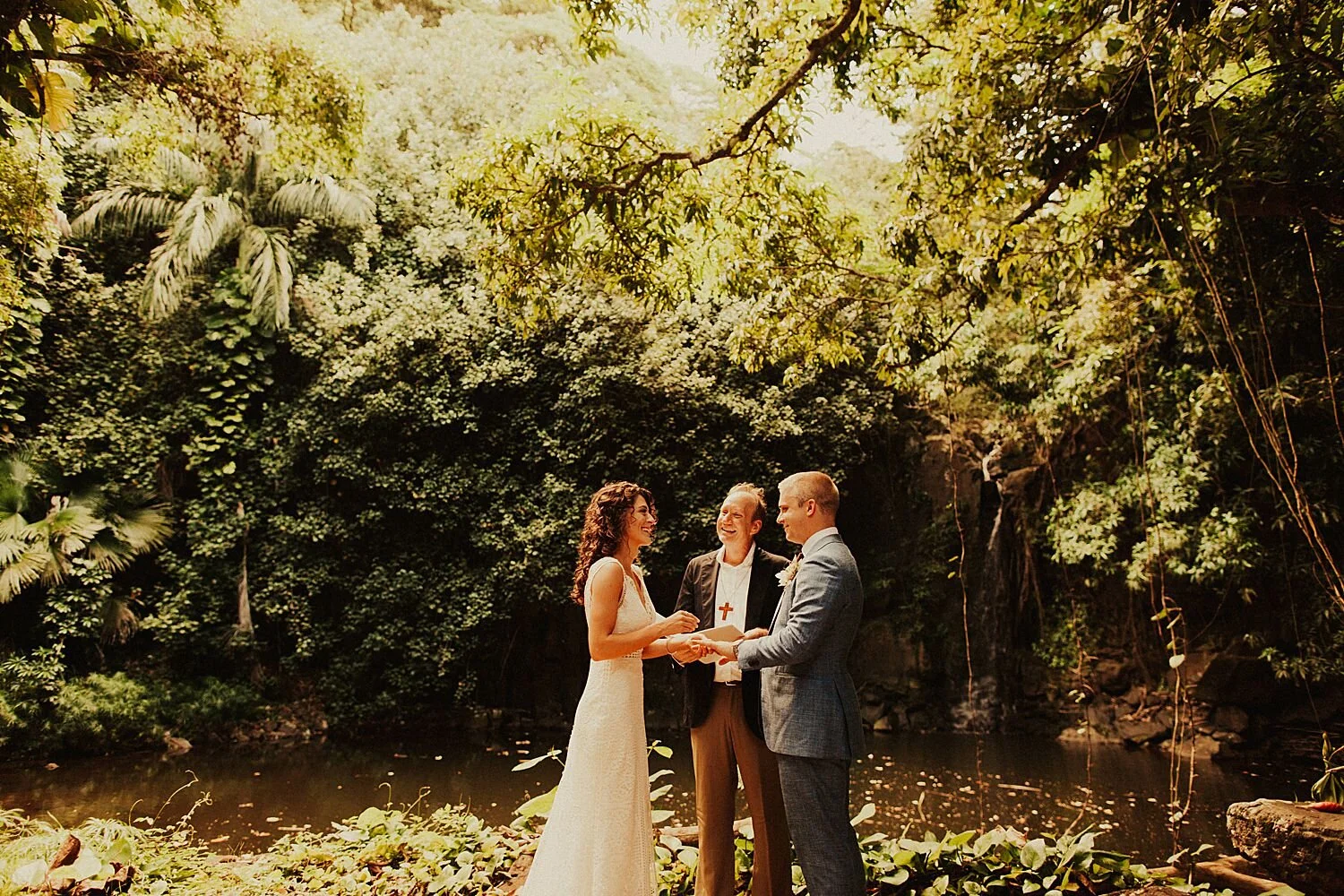 Kauai National Tropical Botanical Gardens Elopement // Waimea, HI