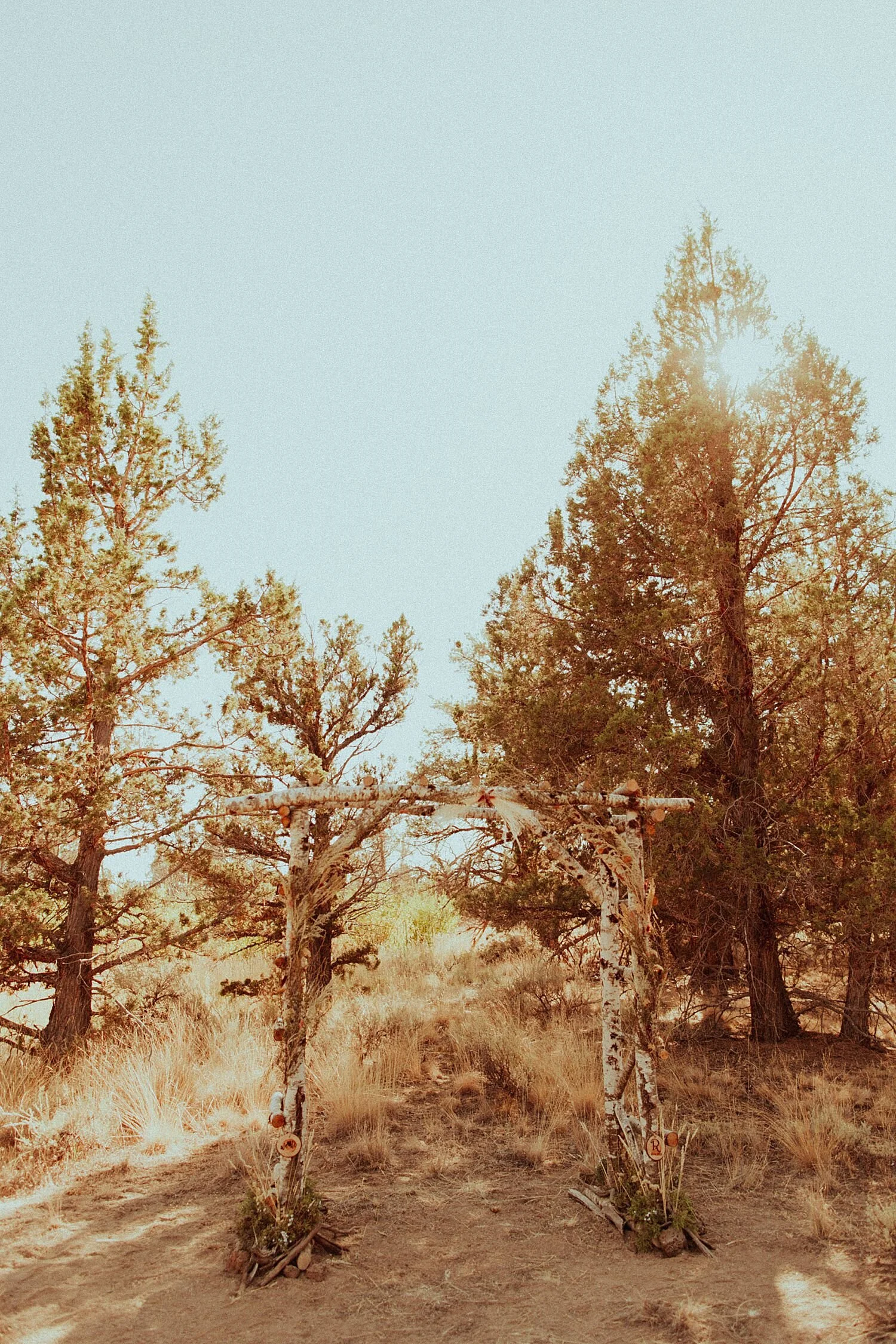 Bend Backyard Tiny Wedding // Bend, OR // Sarah & Clark — Oregon