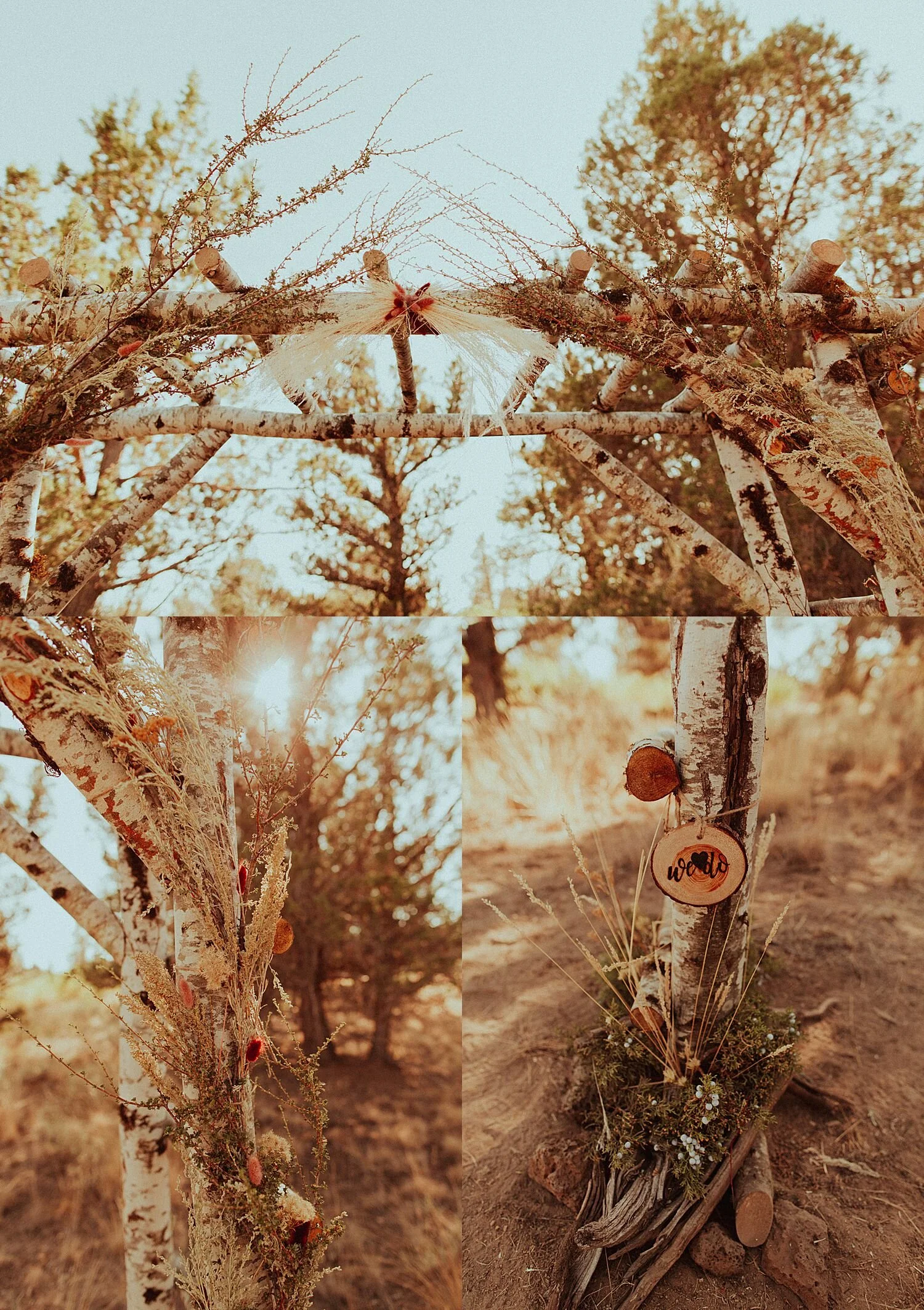 Bend Backyard Tiny Wedding // Bend, OR // Sarah & Clark — Oregon
