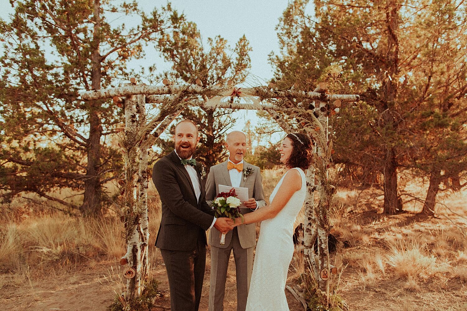 Bend Backyard Tiny Wedding // Bend, OR // Sarah & Clark — Oregon