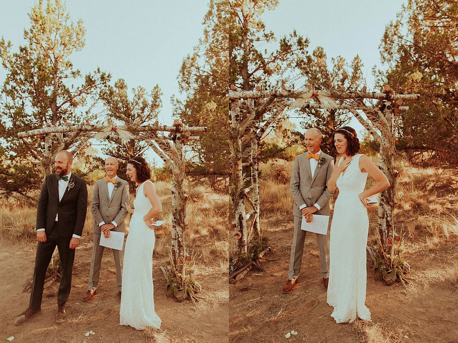 Bend Backyard Tiny Wedding // Bend, OR // Sarah & Clark — Oregon