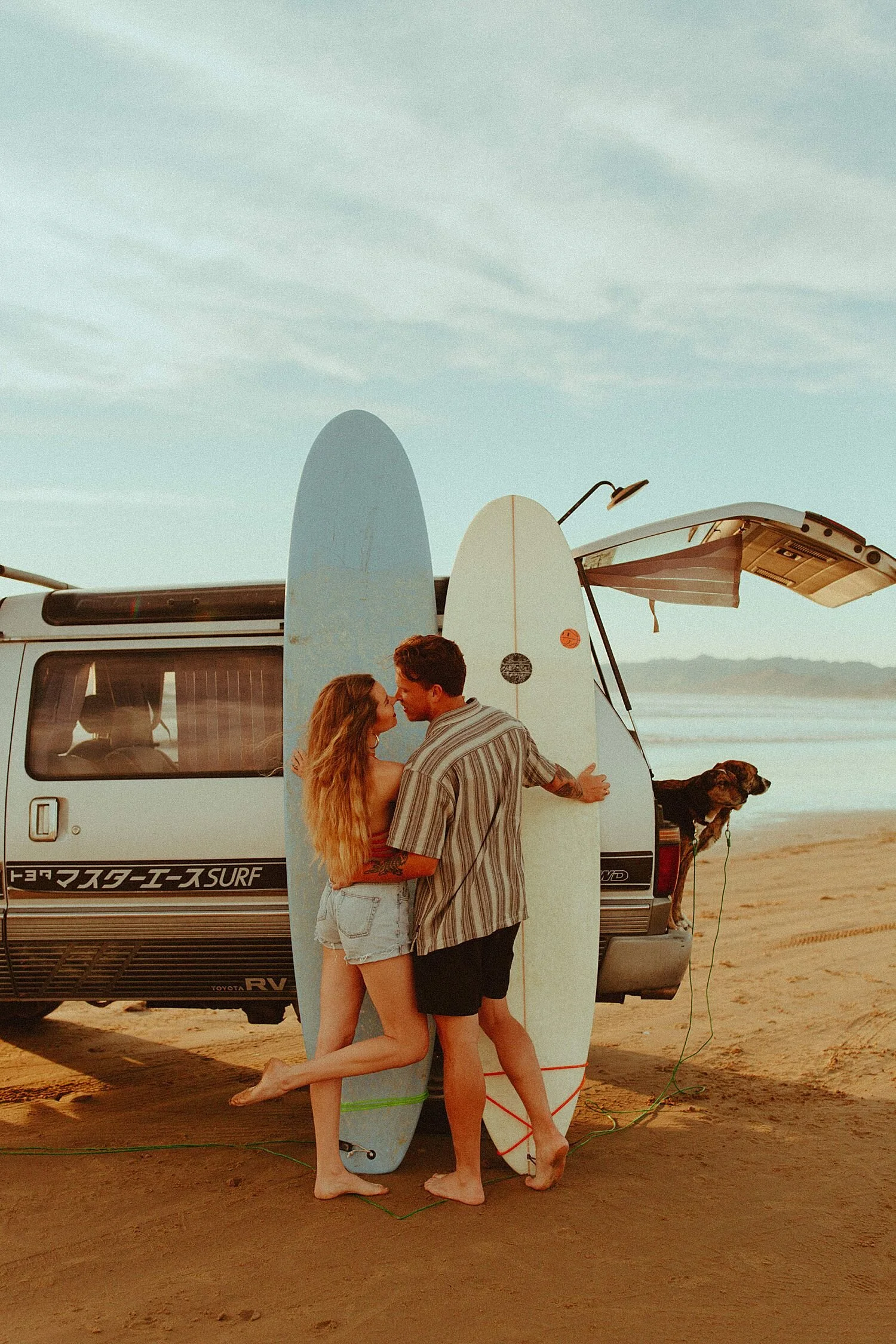 San Luis Obispo Surfing Couples Shoot // Grover Beach, CA // Tessa