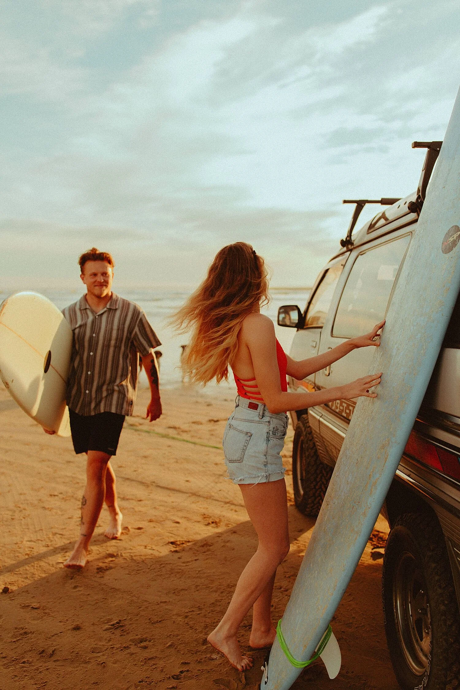 San Luis Obispo Surfing Couples Shoot // Grover Beach, CA // Tessa