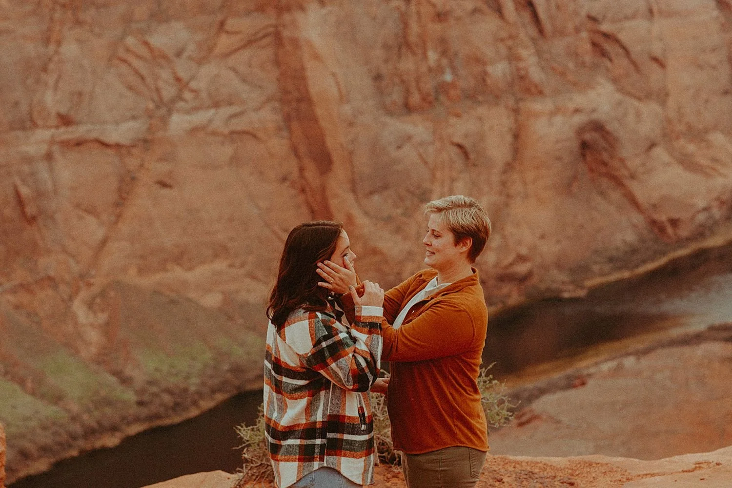 Horseshoe Bend Proposal // Page, AZ — Oregon Wedding Photographer Andie Avery Photography
