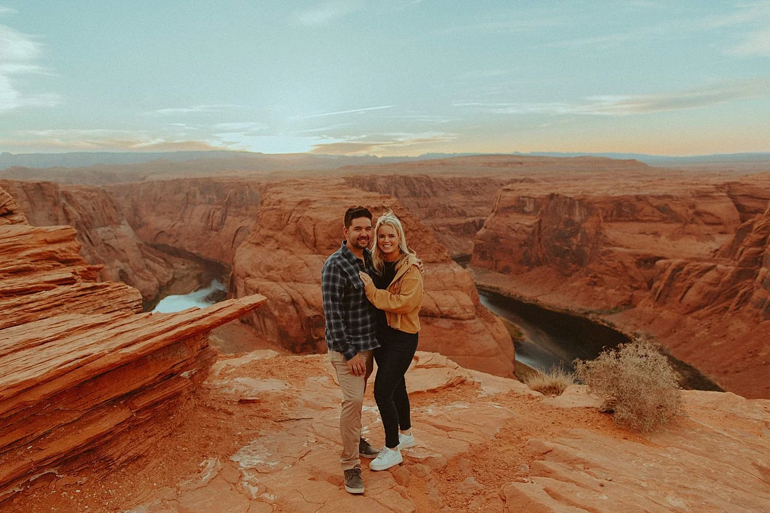 Horseshoe Bend Proposal // Page, AZ — Oregon Wedding Photographer Andie Avery Photography