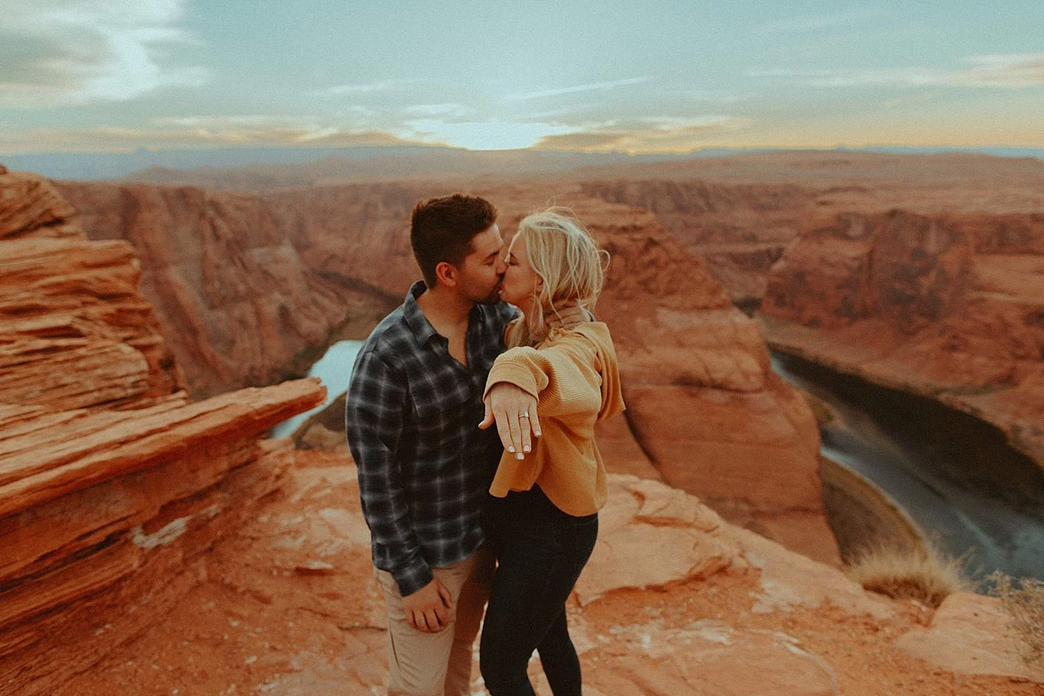 Horseshoe Bend Proposal // Page, AZ — Oregon Wedding Photographer Andie Avery Photography