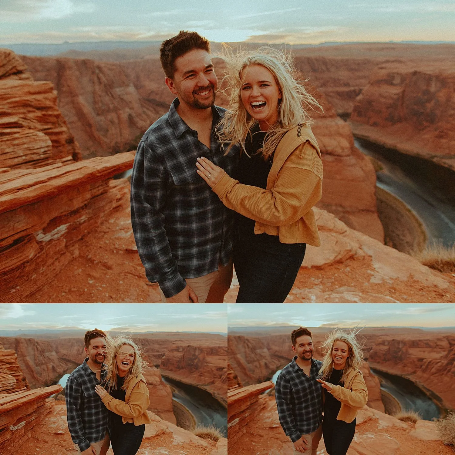 Horseshoe Bend Proposal // Page, AZ — Oregon Wedding Photographer Andie Avery Photography