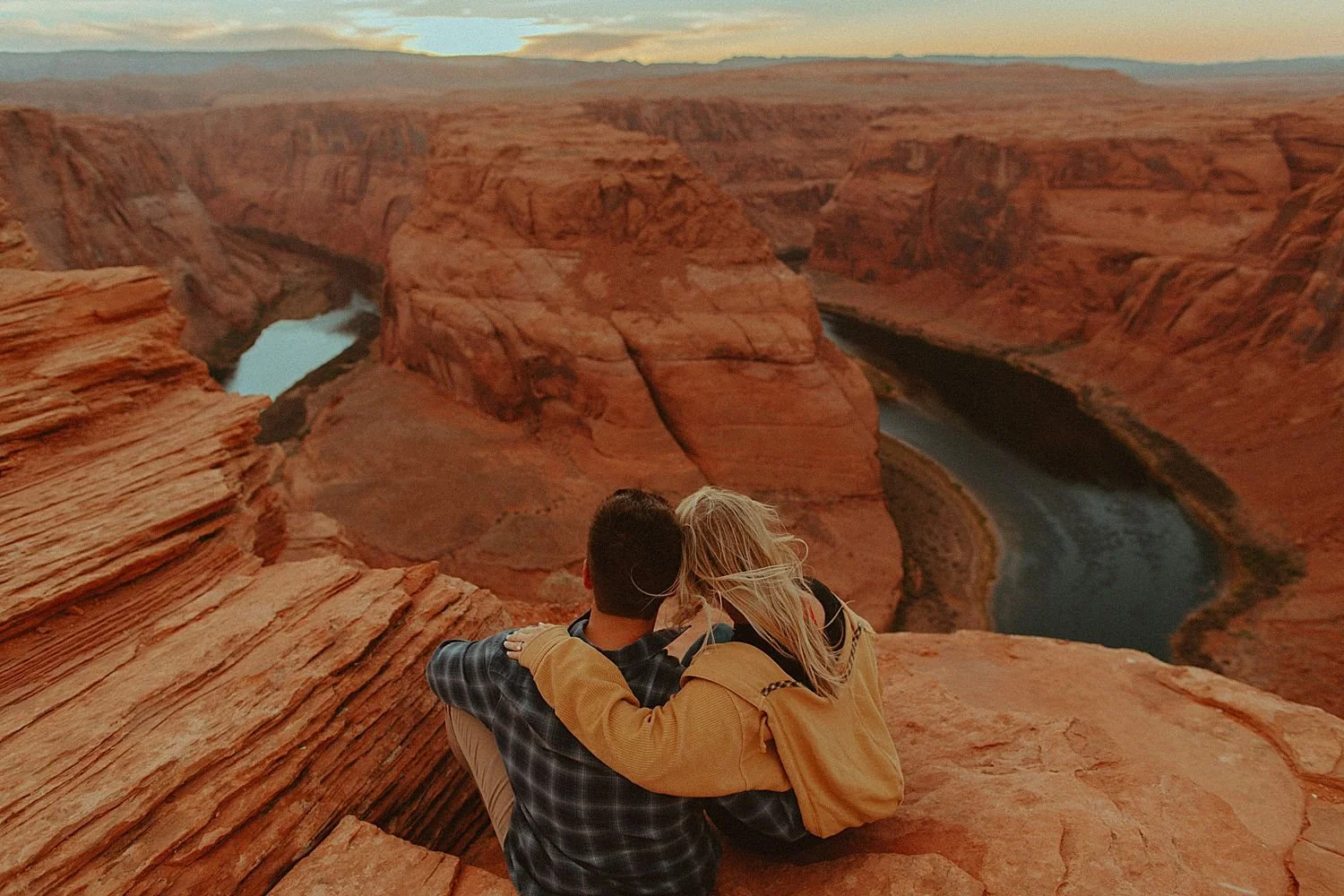 Horseshoe Bend Proposal // Page, AZ — Oregon Wedding Photographer Andie Avery Photography