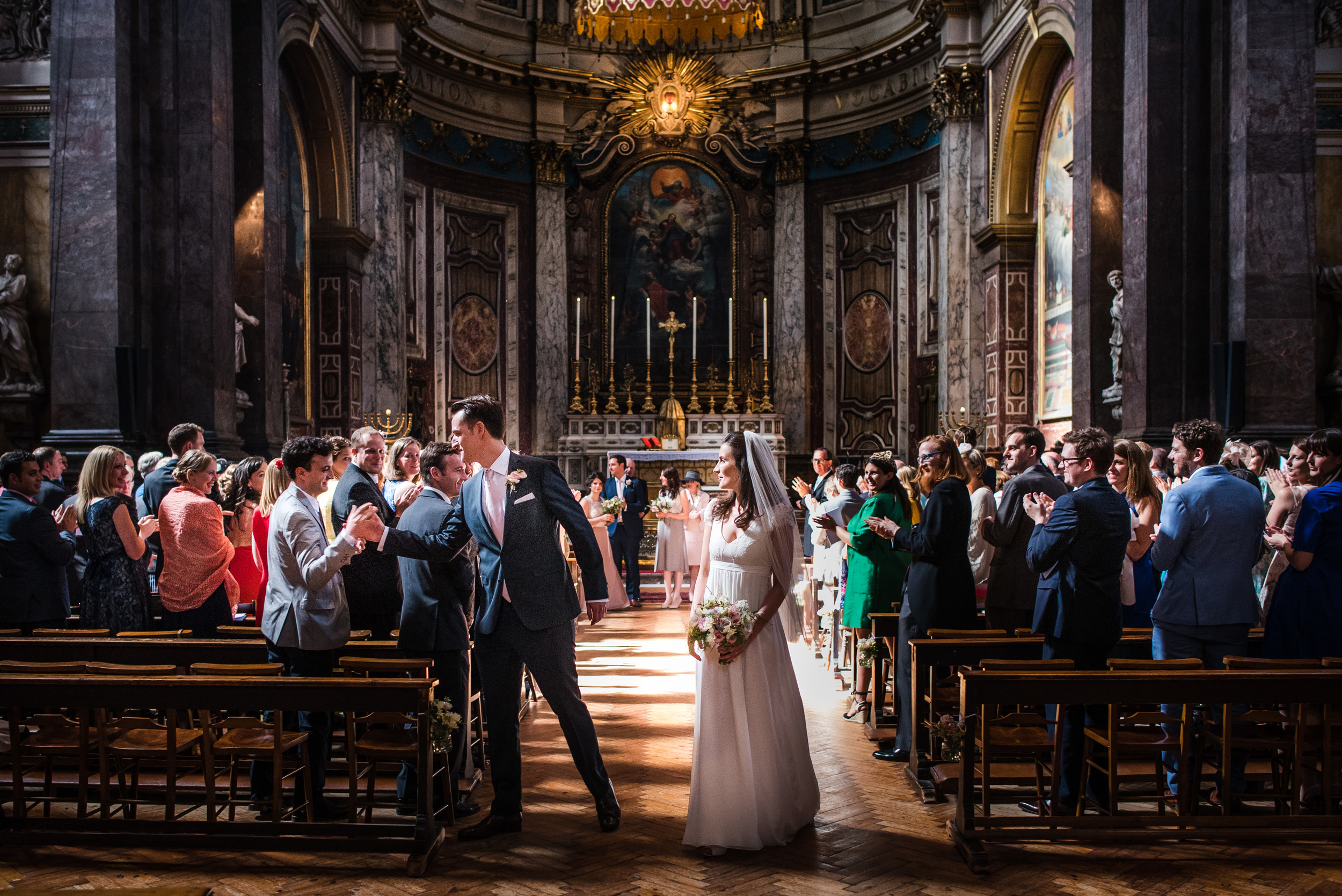 Brompton Oratory wedding photography - Robert & Mary-145.jpg