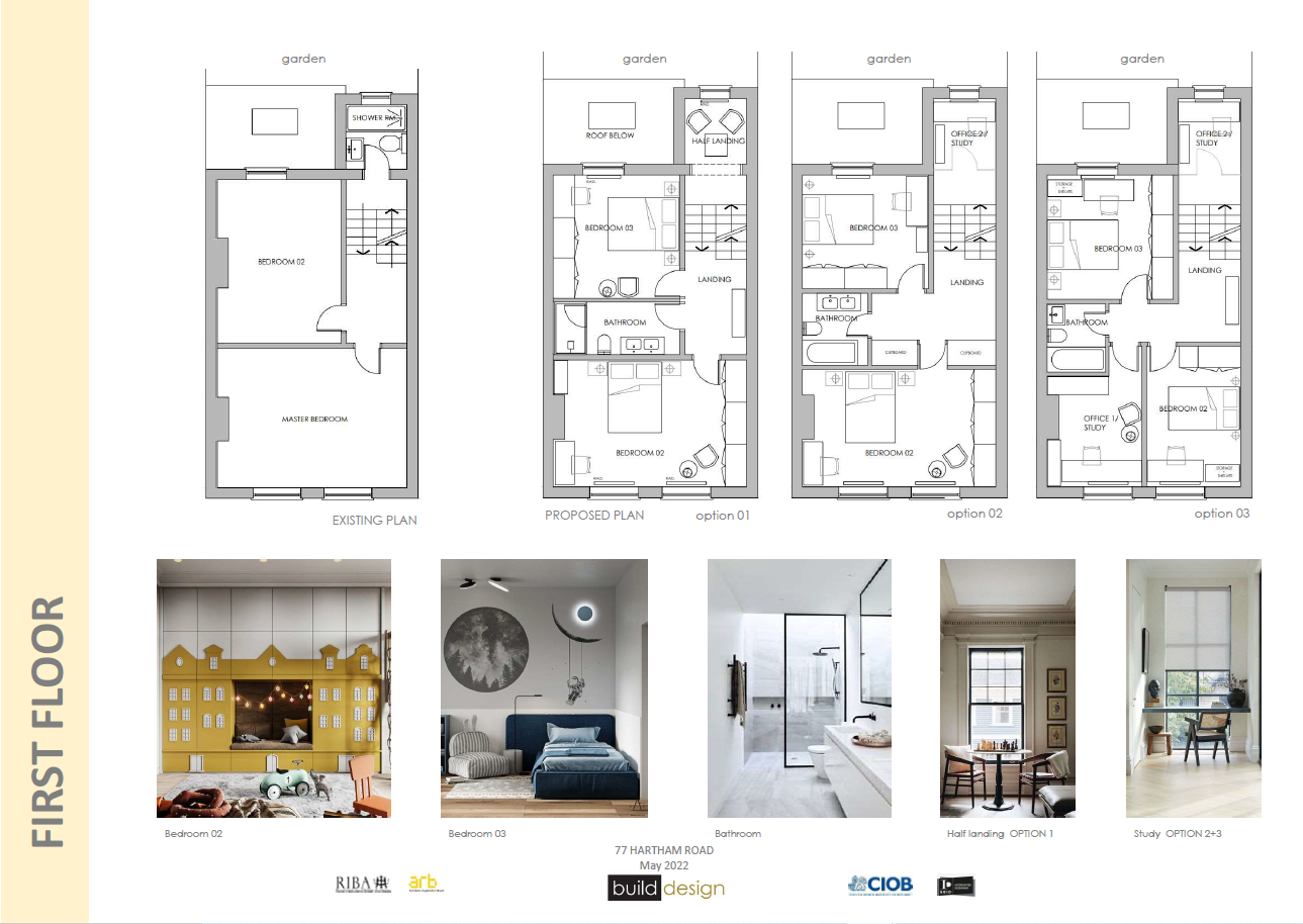 Concept design 1st floor