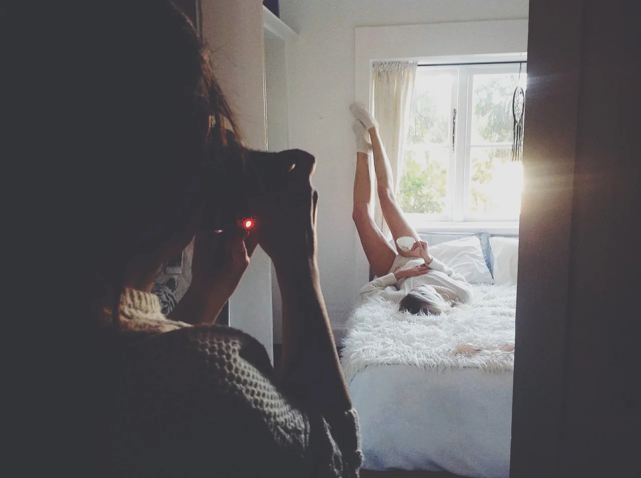  behind the scenes of shooting nest the label's first campaign. 