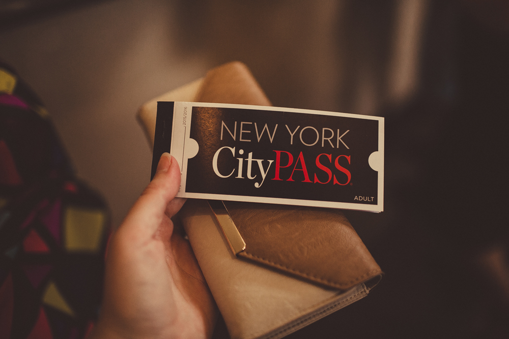  we purchased a new york city pass to do all the touristy things in new york. we savde a few dollars buying our tickets this way instead of individually at each attraction.&nbsp; 