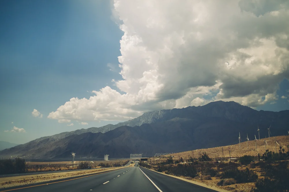  The drive from Los Angeles to Joshua Tree. 