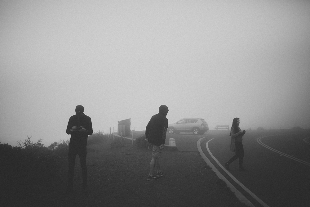  Wandering in the fog. 