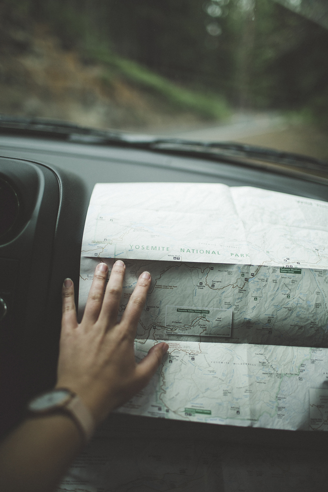  There is no phone reception in the National Park, so you only have a map to guide you. Though we found out pretty quickly that it's very easy to get around &amp; hard to get lost with most of the roads doing a big loop around once you're in the park