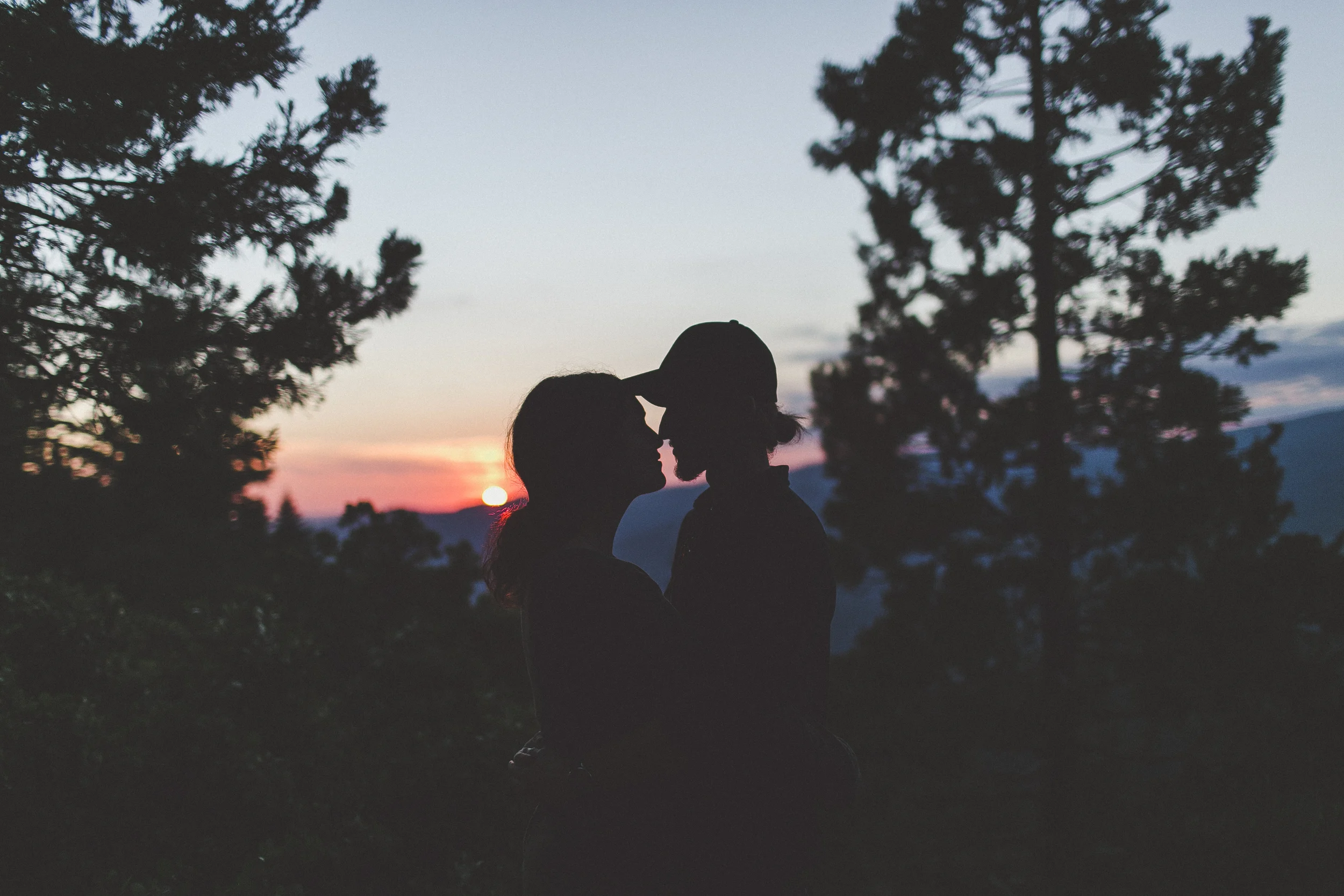 yosemite national park at dusk