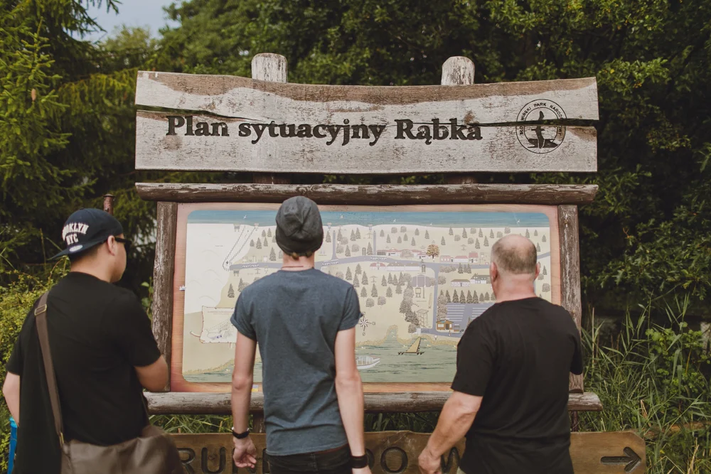 Once we arrived at the park, we had to pay a small entrance fee and then purchase tickets for the ferry to take us to the beginning of the forest walkway to the dunes.