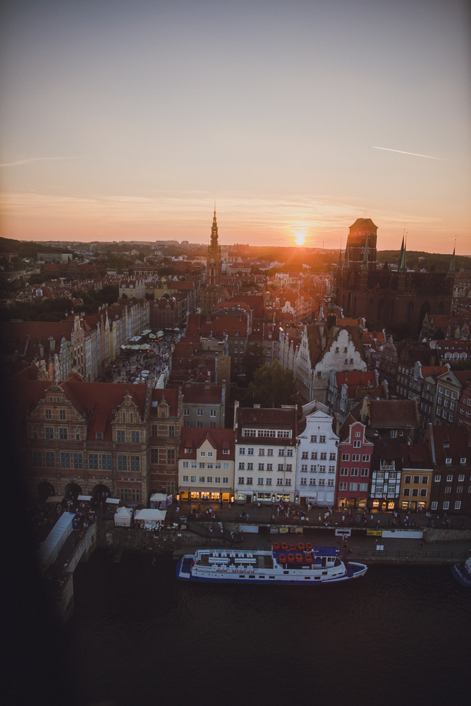  The view from the Gdansk Eye. 