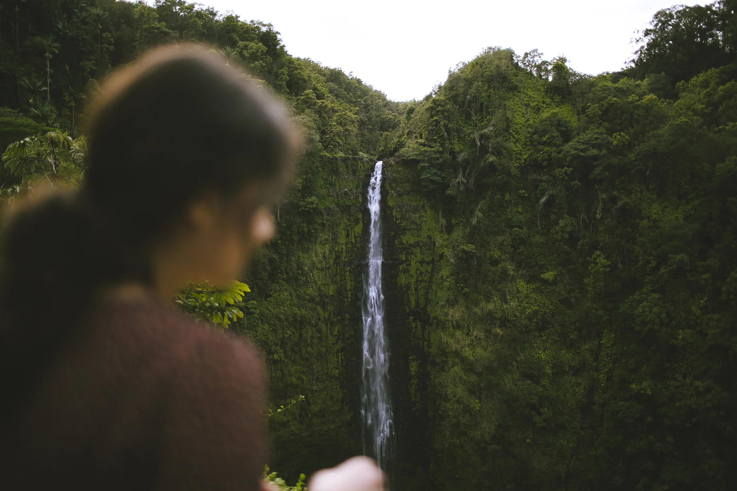 chasing waterfalls, hawaii