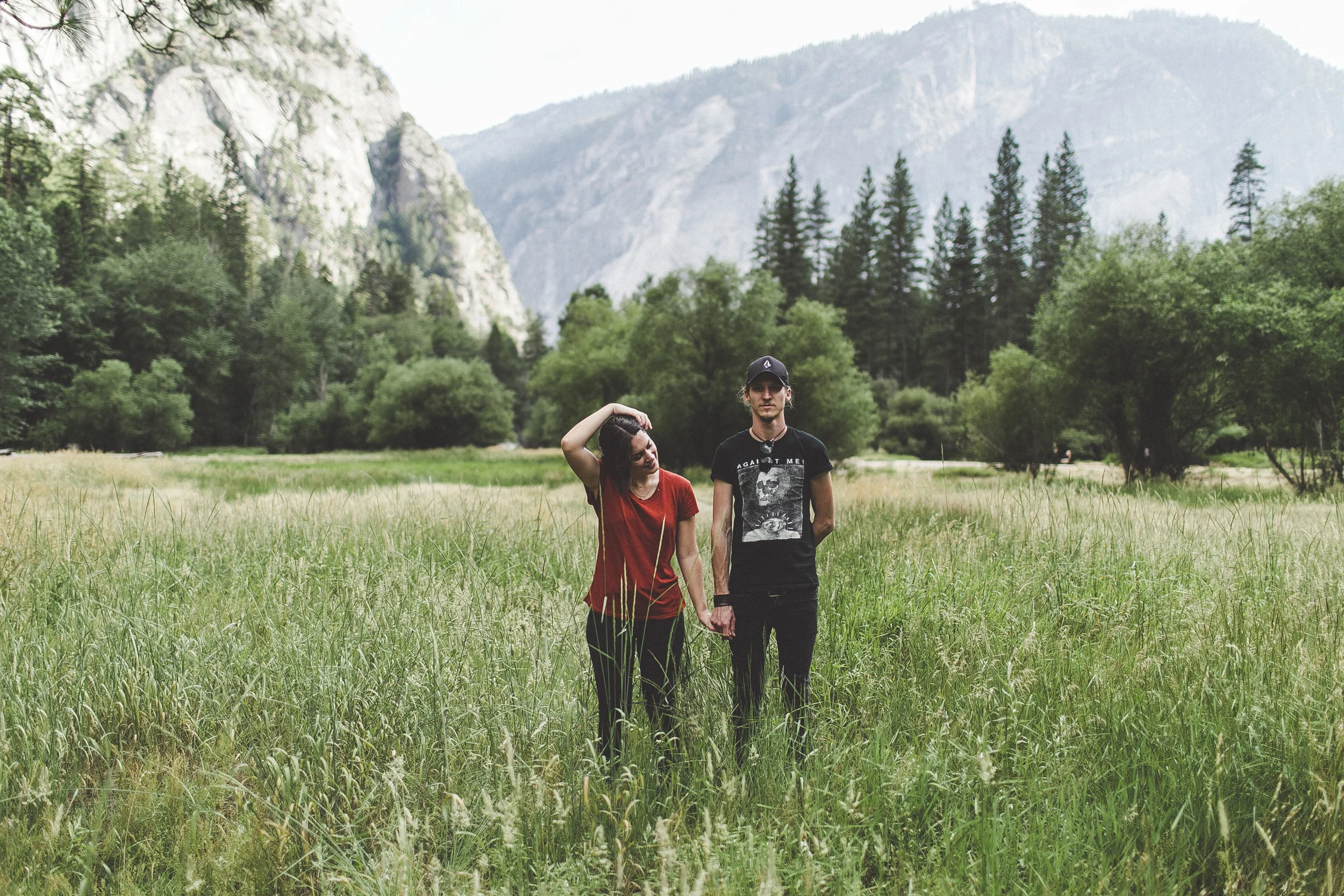 hike to mirror lake, yosemite national park