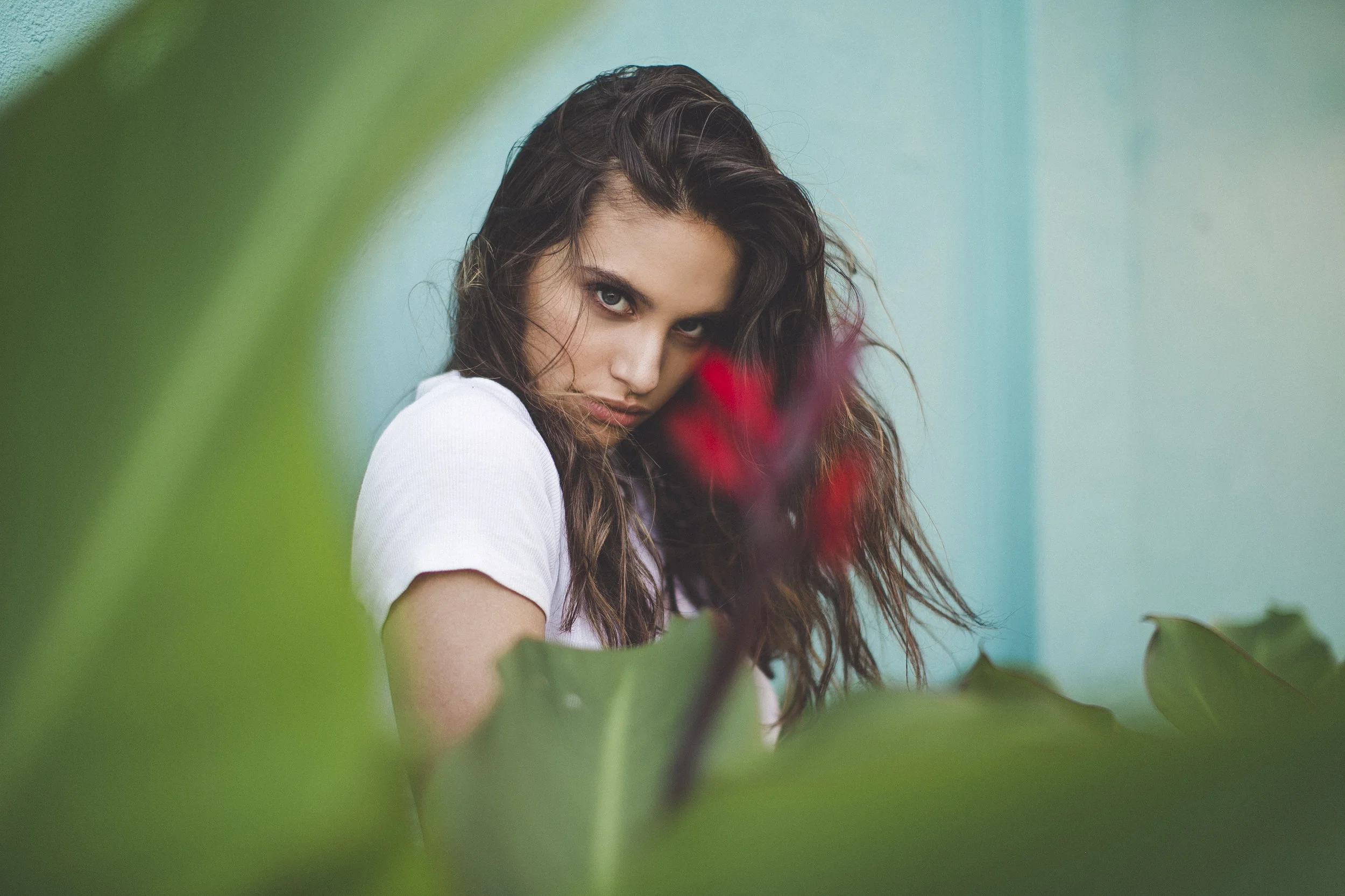 Colour Blocking Portrait Photography | Pastel