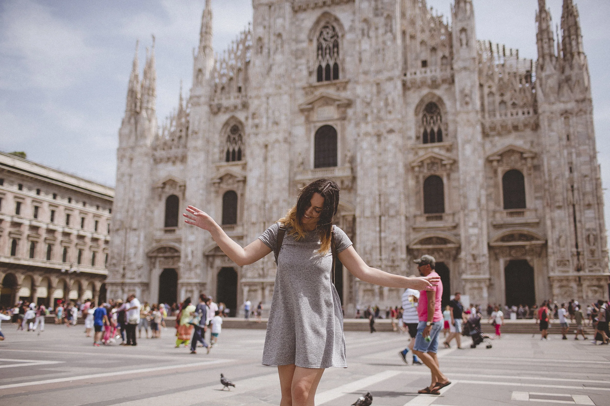 Urban Travel Photography Ideas in Milan, Italy