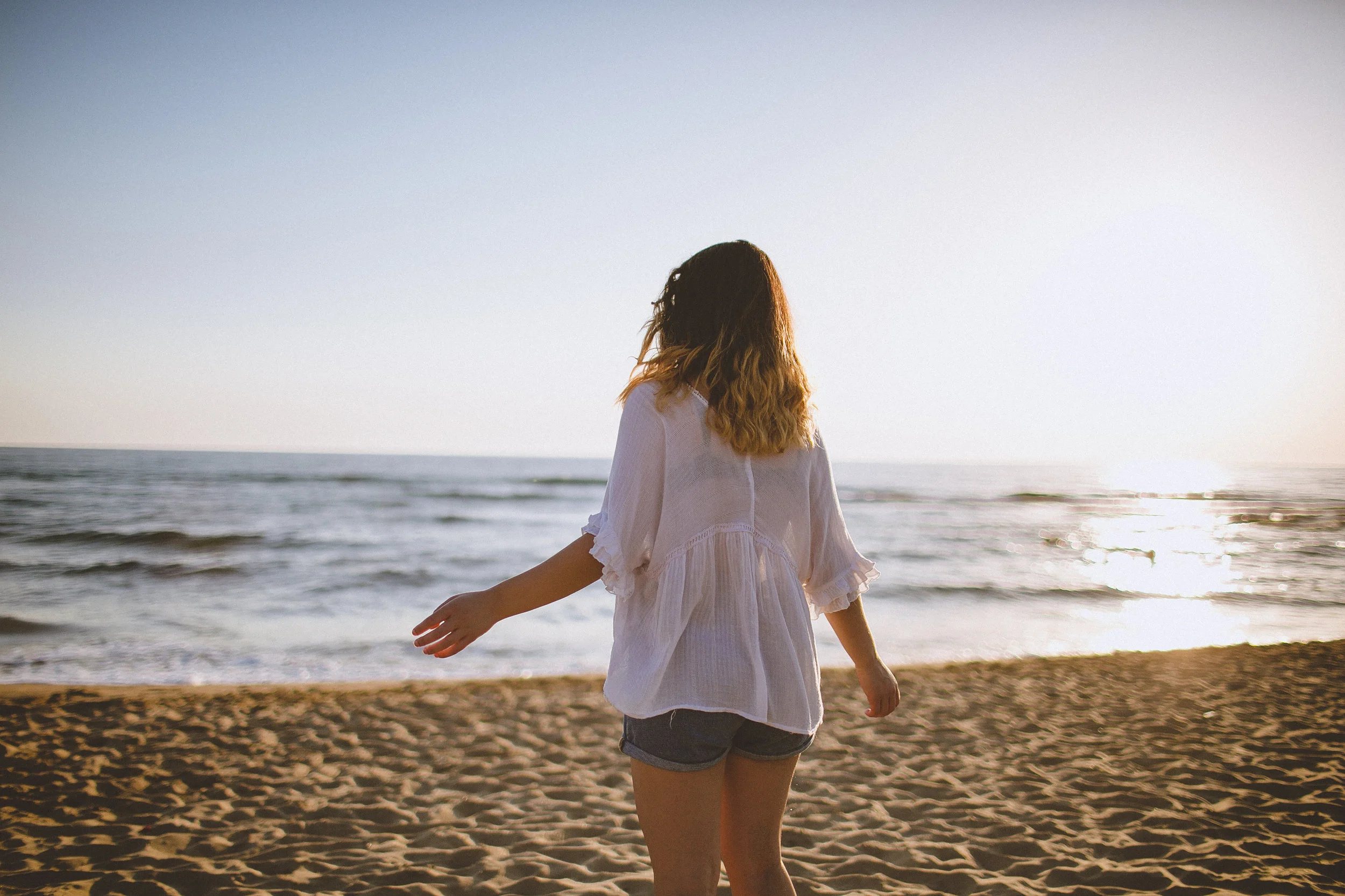 Golden Hour Travel Photography Canon 5Dmk4 | Locals-only Beach, Italy