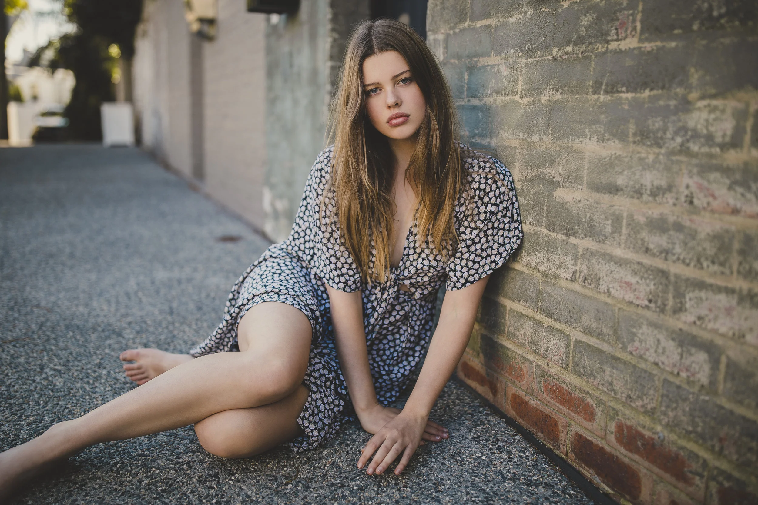 Urban Portrait Photography, Natural Poses | lotus