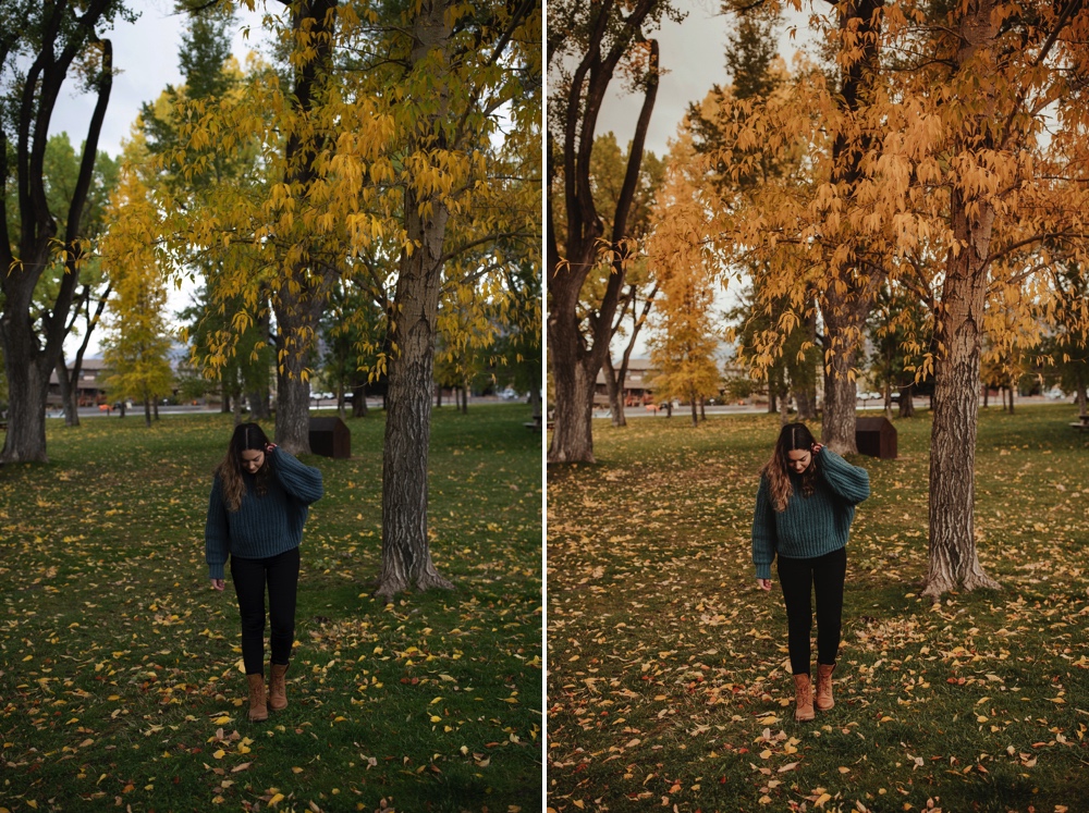  before // after - edited with my   Amalfi Lightroom Preset   