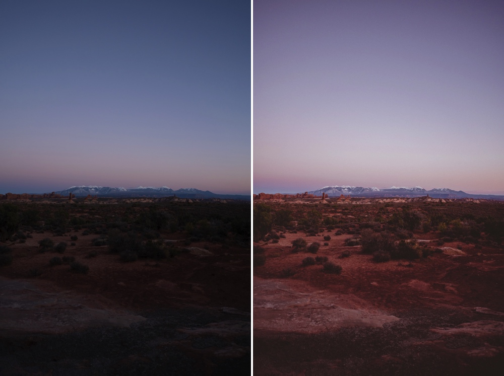  before // after - edited with my   Florence Lightroom Preset   