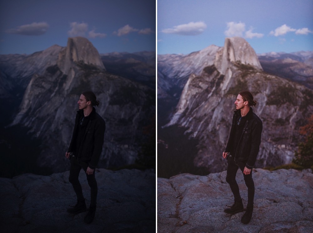 before // after - edited with my   Florence Lightroom Preset   
