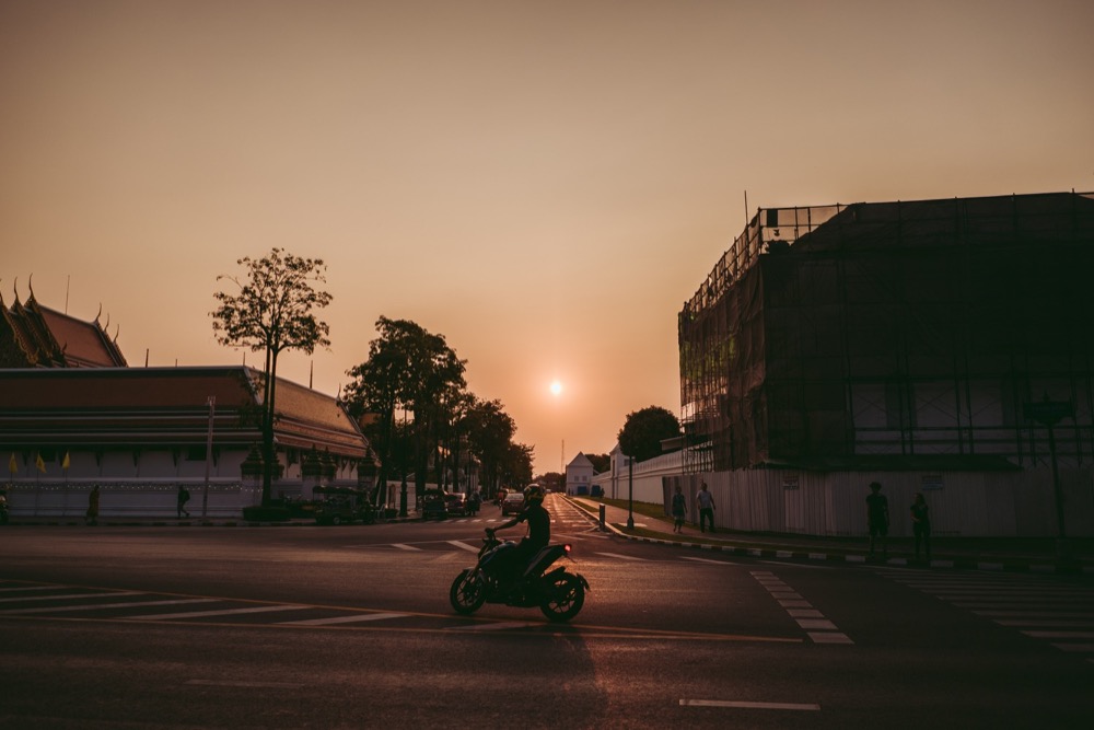  Hazy Bangkok sunsets 