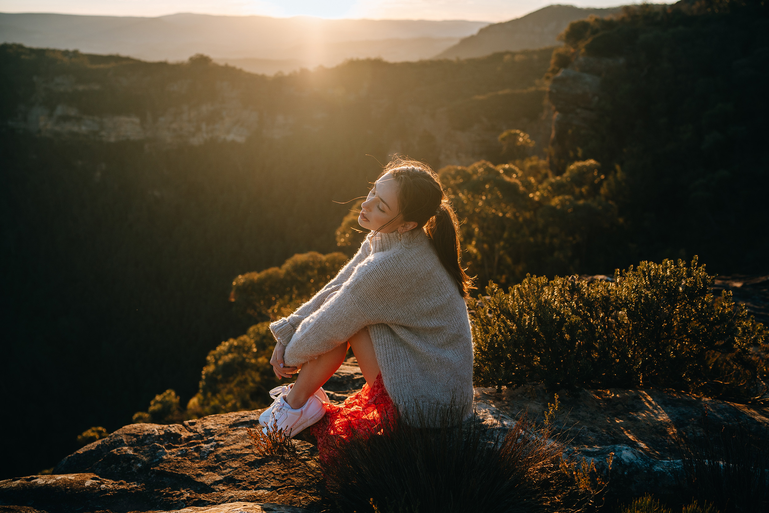 the windiest day in the blue mountains | Sony A7iii + Zeiss 35mm f1.4