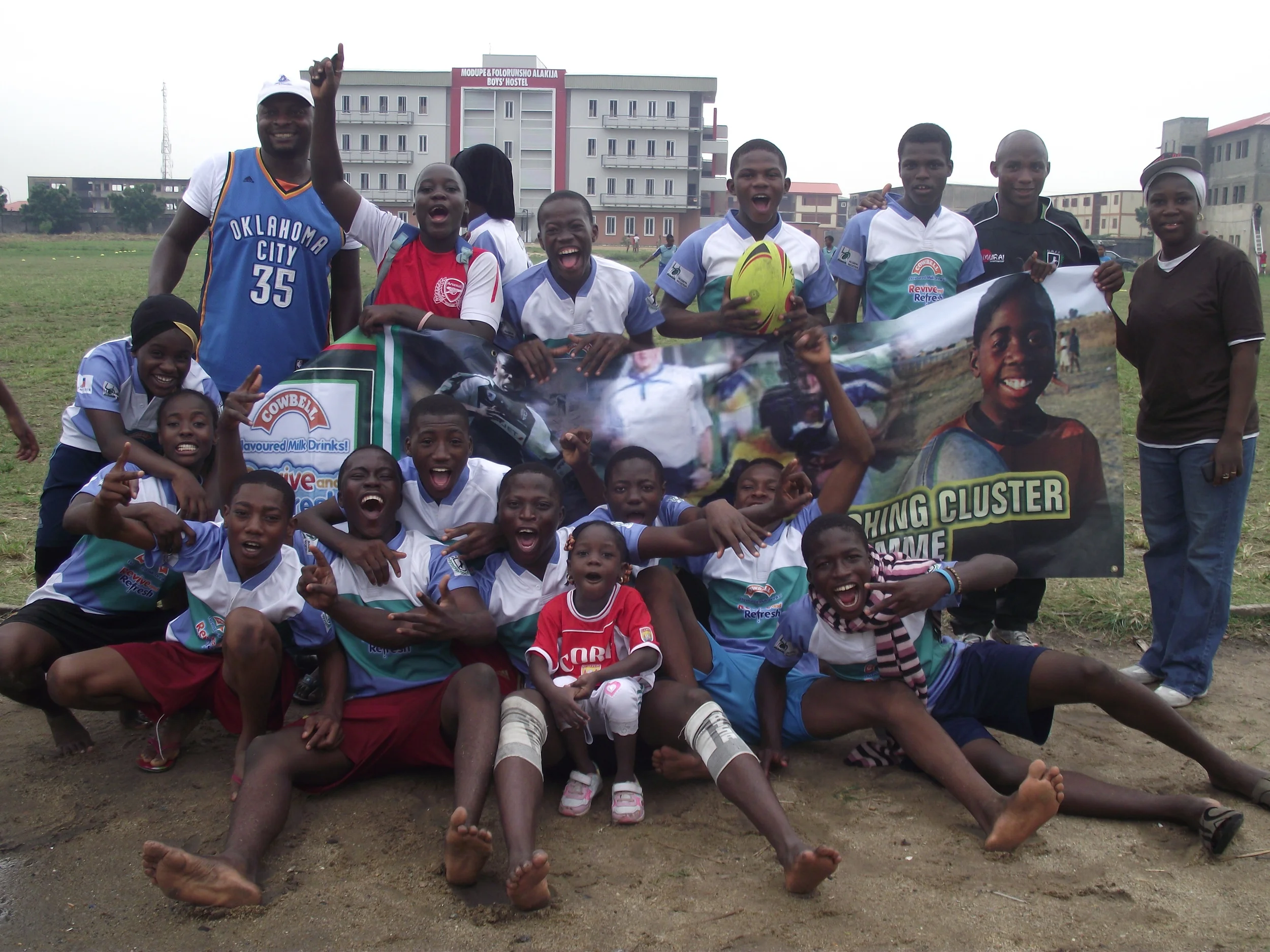  Champs 2013 with coach Abdulmalik. 