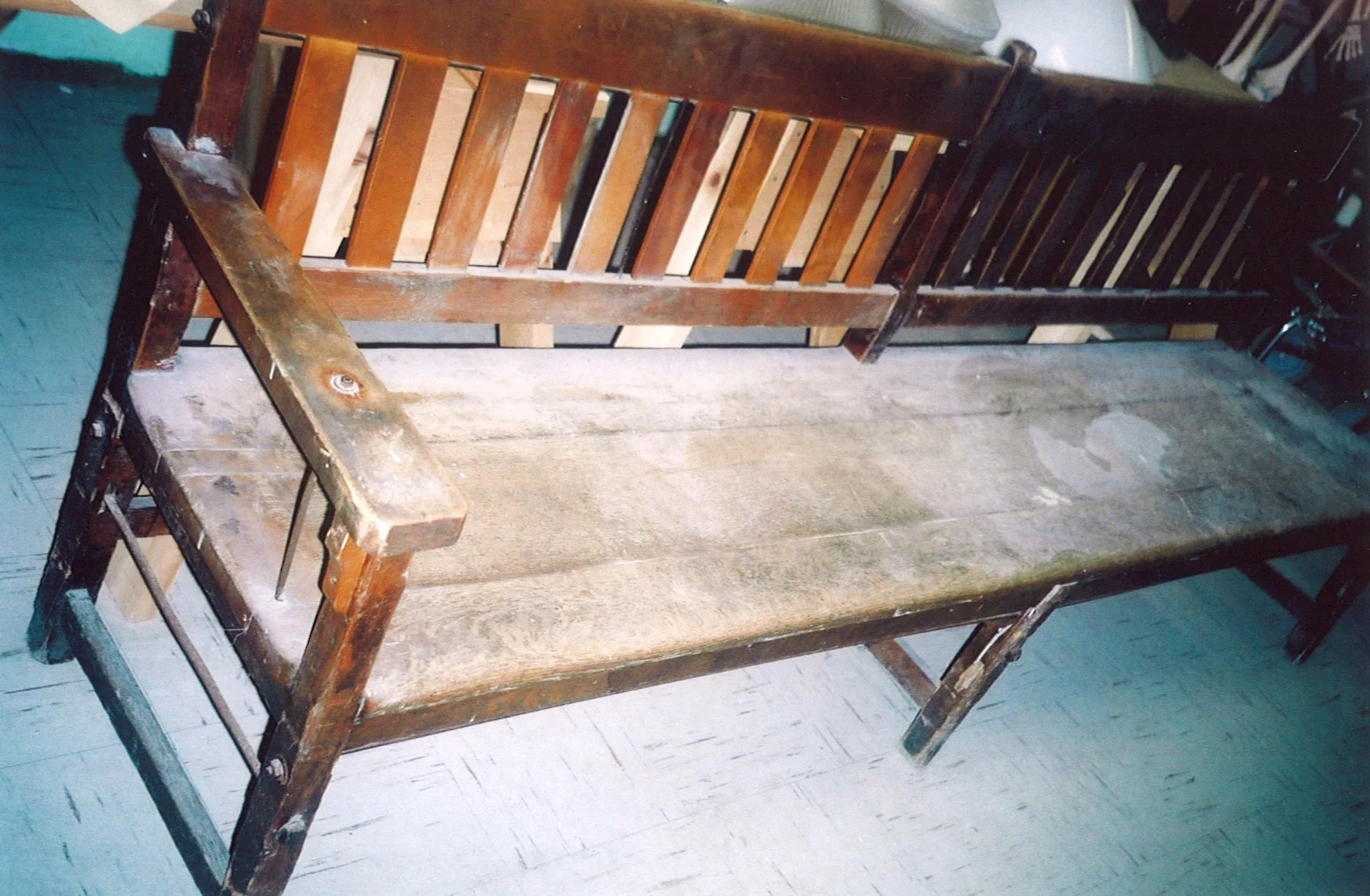 Bench. Photo: Thelma Wheatley.