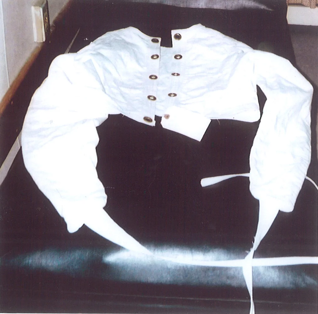 Straight jacket. Photo: Don Heald.