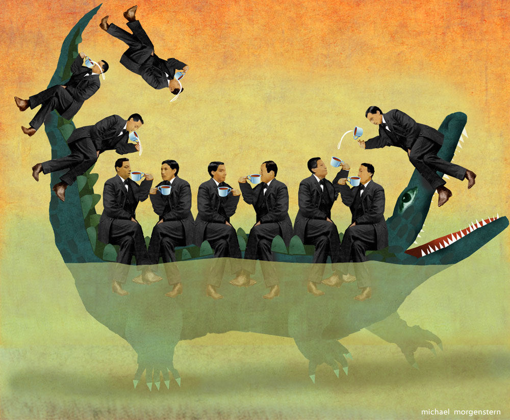 "Getting in the way" - The Economist