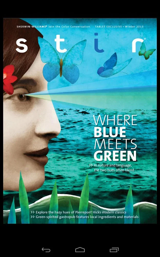 Where Blue Meets Green
