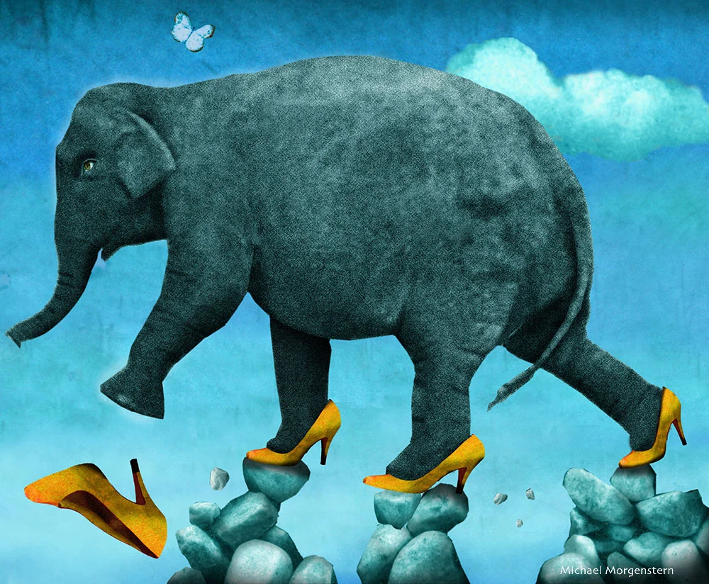 Does the elephant dance?