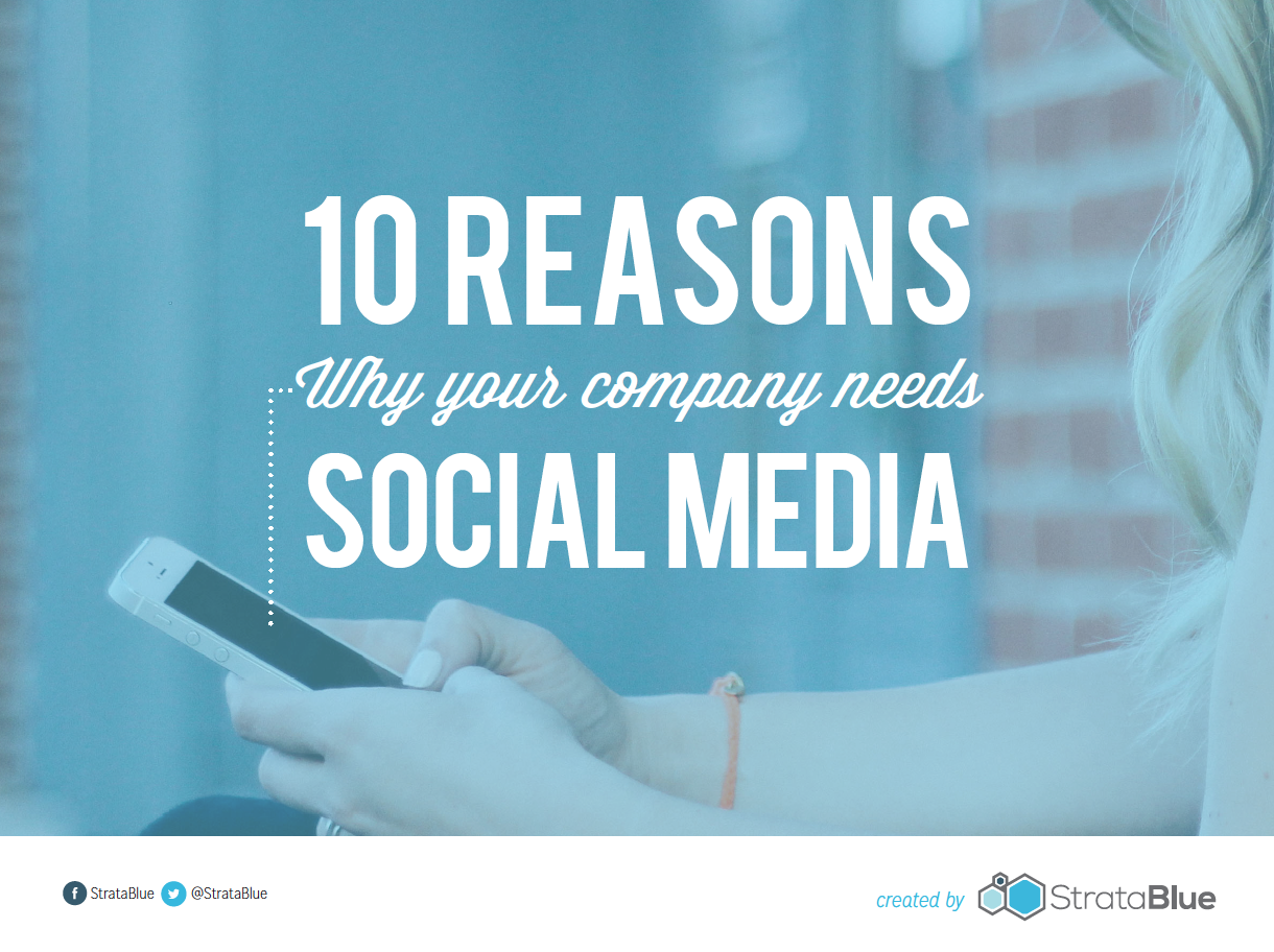 Social Media slideshare presentation for StrataBlue. Click here to view the full presentation. 