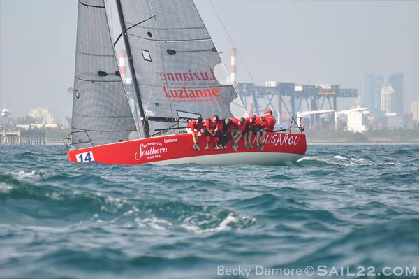 MELGES 32 GOLD CUP: ROUGAROU LEADS DAY 1
