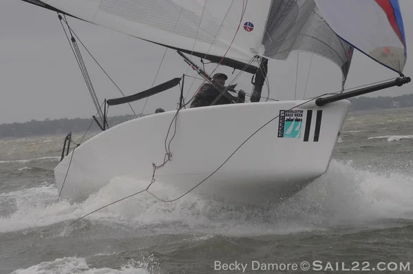 CHARLESTON RACE WEEK DAY 2 MELGES 24 PRACTICE PHOTOS