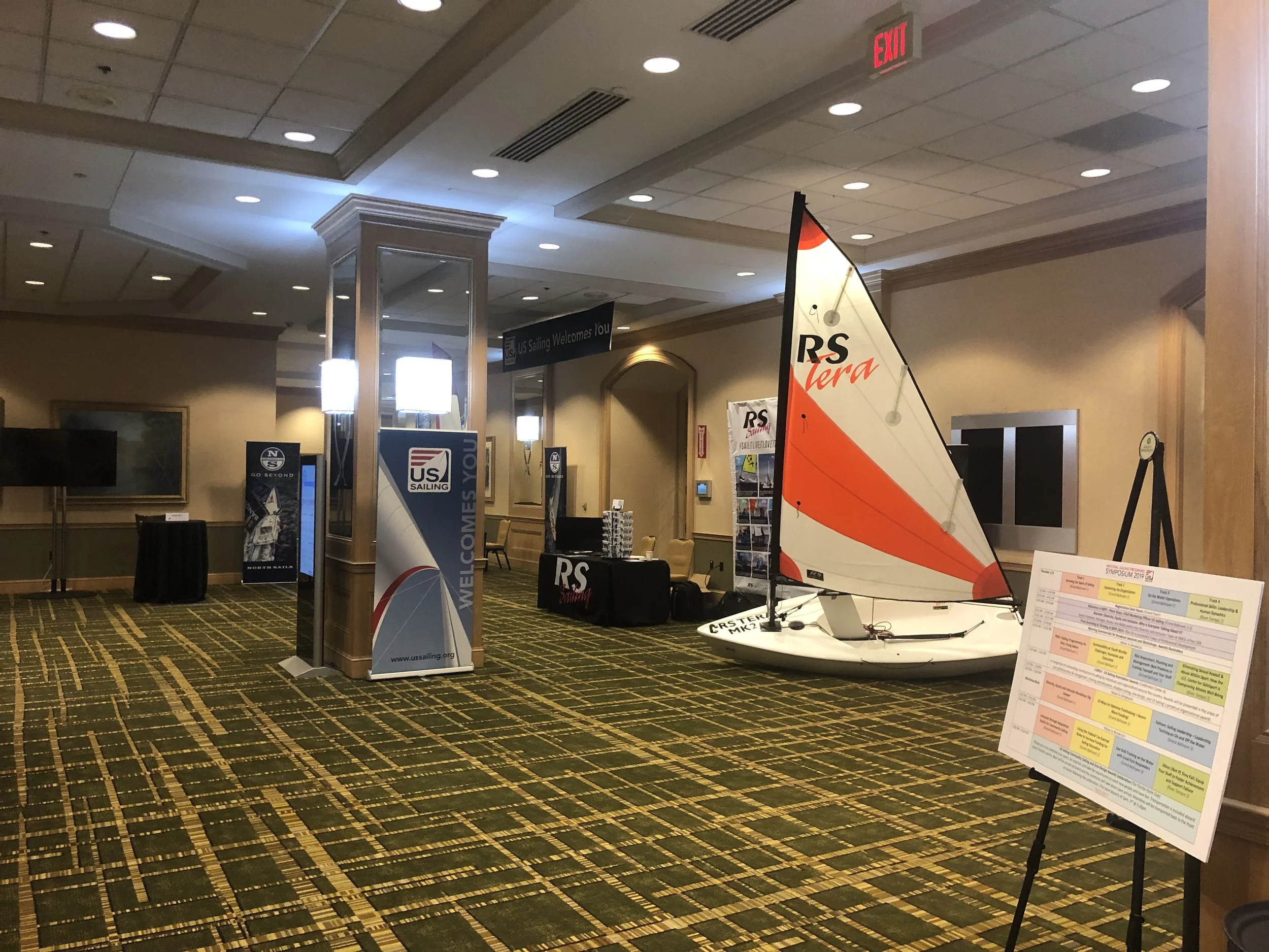 RS Sailing Booth.